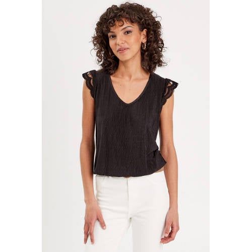 Cache Cache Zwart Top
