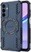 Techsuit Hoesje geschikt voor Samsung Galaxy A15 4G/5G - ArmorMag Back Cover - Geschikt voor MagSafe - Blauw