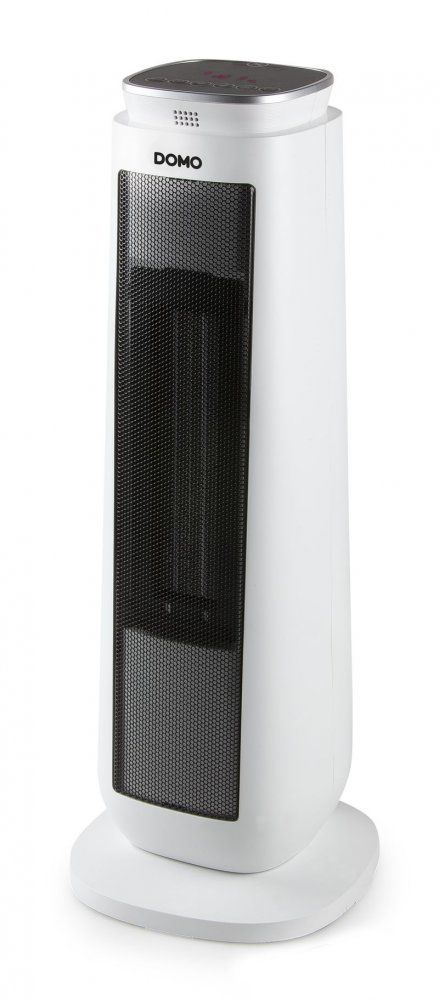 Domo DO7347H - Ceramic Tower Heater - 2000W - Black/White