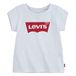 Levi's Lvg ss Batwing a line Tee Bébé fille, rouge/blanc, 18 mois