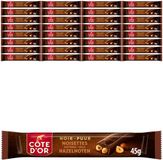 Côte d'Or Chocolade Reep Puur Hele Hazelnoten Doos 32 Repen x 45g