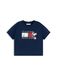 TOMMY HILFIGER Chemise 'PEANUTS' bleu marine / jaune / rouge / blanc