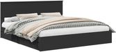 vidaXL - Opbergbed - met lade met opslag - Zwart - 200 x 200 cm - Bewerkt hout