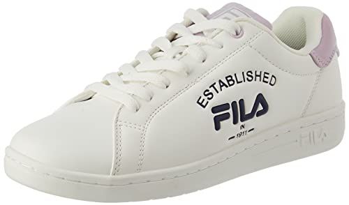 FILA Crosscourt 2 NT Logo Women's Sneakers - White-Fair Orchid - EU 36