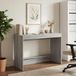 Maison Exclusive - Table de lit/Bureau en gris Sonoma, en panneaux de particules, dimensions 100 x 45 x 75 cm