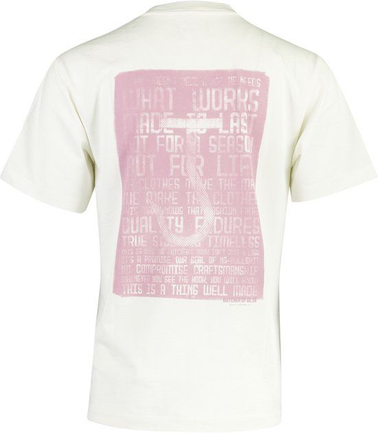 Butcher of Blue T-shirt creme XXL