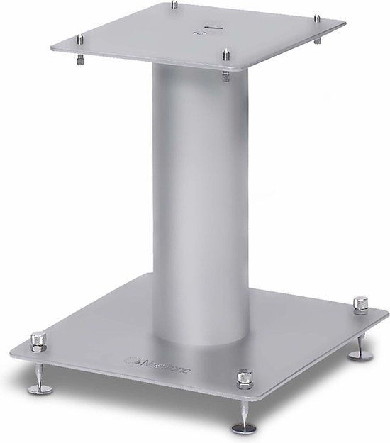 NORSTONE Stylum S Speaker Stand - Silver - 2 Stuks