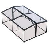 Royal Well Broeikas Parsley Planter large zwart 4 mm veiligheidsglas