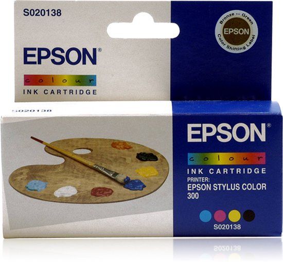 Epson S020138 inktcartridge blauw