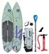 DUOTONE BLITZ AIR SLS 12'0 iSUP, planche de SUP gonflable pour randonnée, léger (7,9 kg), set