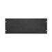 Adam Hall 8724STL 19" 4U Panneau de rack vierge en acier - Noir