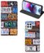 B2Ctelecom Motorola Moto G100 Book Case Kunstleer/TPU Kentekenplaten