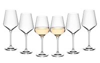 Gerlach 1760 Set van 6 witte wijnglazen, 450 ml, vaatwasmachinebestendig, modern