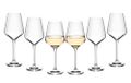 Gerlach 1760 Set van 6 witte wijnglazen, 450 ml, vaatwasmachinebestendig, modern