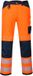 Portwest PW3 Hi-Vis Broek PW340 - Oranje/Marine - 28