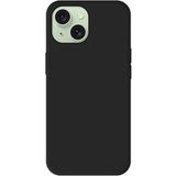 Apple iPhone 15 - Noir Siliconen Matte Hoesje