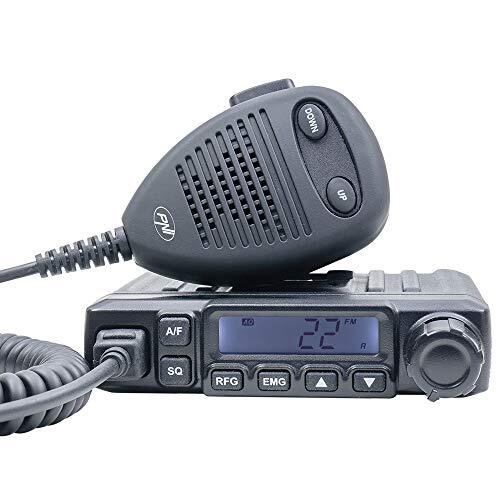 PNI CB Radio Escort HP 6500, multistandaard, 4W, AM-FM, 12V, ASQ, RF Gain, inclusief sigarettenaanstekerplug