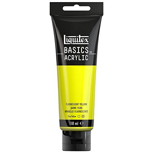 Liquitex Basics Acrylverf - Fluorescent Yellow - 118ml
