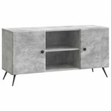 vidaXL TV Kast 102 x 34,5 x 50 cm Betongrijs Bewerkt hout