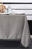 Lovely Casa Tafelkleed – model Bea – taupe – 140 x 300 cm – 100% polyester