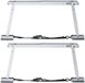 VEVOR Stabilisator voor Campers, Caravans en Opleggers, Opvouwbaar, In Hoogte Verstelbaar (304,8-711,2 mm), Vermindert Schommelen Van De Camper, 2 Stuks
