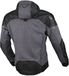 Macna Distec Motorfiets Textieljas Zwart/grijs 2XL