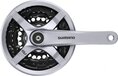 Shimano FC-TY501 Crankstel - 170mm - 48/38/28T - 6/7/8 Speed - Zilver