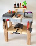 Ecoiffier Zomer Keuken met Barbecue en Pizzaoven - 27dlg.