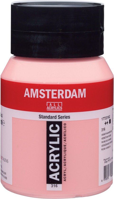 Amsterdam Standard Acrylverf - 500ml - 316 Venetiaansroze