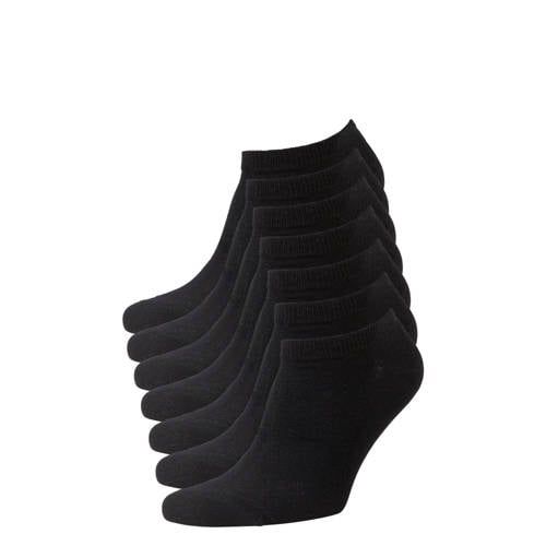 Anytime Sneakersokken - Set van 7 - Zwart
