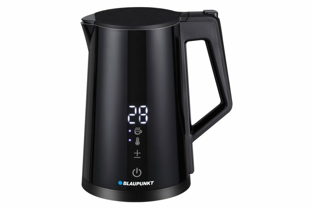 Blaupunkt EKD601 Waterkoker - 1.7L, 2200W, Zwart, met Warmhoudfunctie en 5 Temperatuurinstellingen