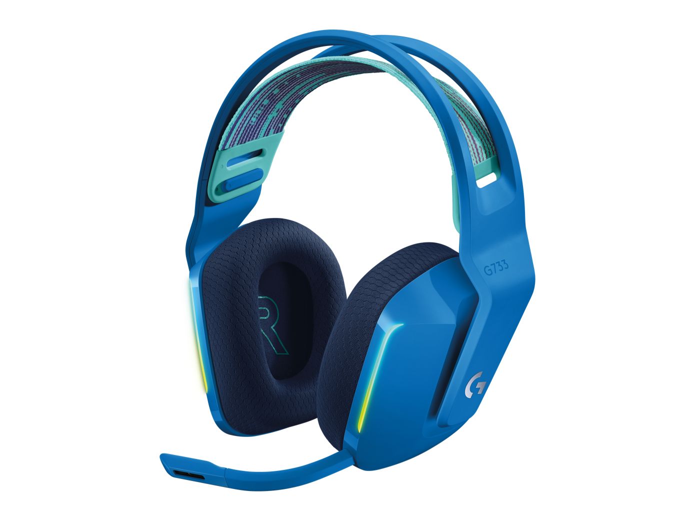 Logitech G733 Wireless Gaming Headset - Blue