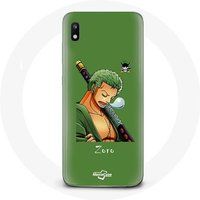 Maniacase Etui voor Samsung Galaxy A10 One Piece Manga Zoro zwaard