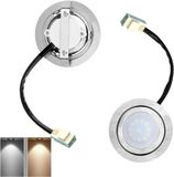 Merkloos Afzuigkap Verlichting - Keukenlamp LED - Koken Verlichten - Energiezuinig 1.5W - 2 stuks 6.8cm - Warm Wit