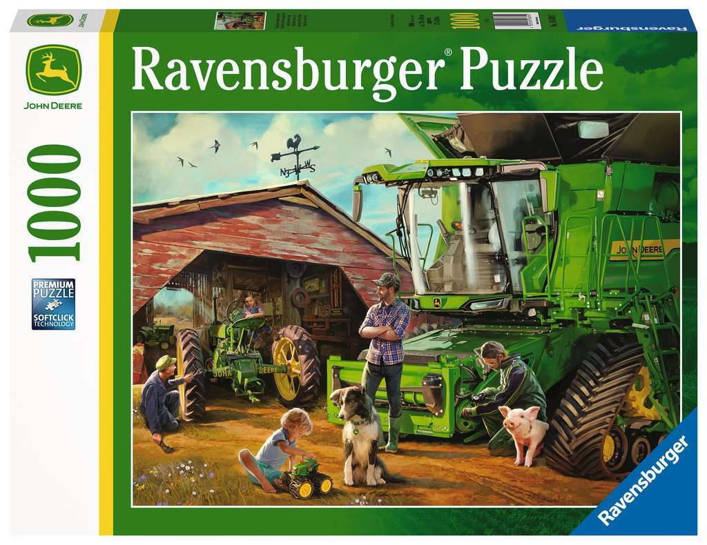 Ravensburger John Deere toen en nu