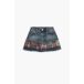 Desigual Jupe jean bleu / bleu clair / rouge / noir