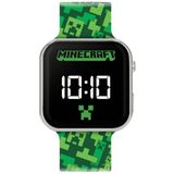 Minecraft Casual Horloge MIN4273, Groen, Modern