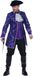 Wilbers Venetiaans Kostuum Paars Heren Premium - Maat XXL-60/62
