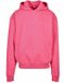 Build Your Brand Ultra Heavy Oversized Hoodie Hibiskus Pink 5XL