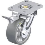 Blickle LO-ALTH 127K-AS-RI4 Zwenkwiel met rem Wieldiameter: 125 mm Draagvermogen (max.): 750 kg 1 stuk(s)