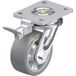 Blickle LO-ALTH 127K-AS-RI4 Zwenkwiel met rem Wieldiameter: 125 mm Draagvermogen (max.): 750 kg 1 stuk(s)