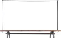 Van der Leeden Tafelklem 115-212cm Zwart