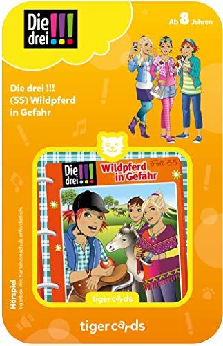 Tiger Media tigercard - Die drei !!! - Folge 55: Wildpferd in Gefahr