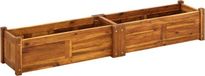 vidaXL Verhoogde Plantenbak Acaciahout 150x30x25 cm