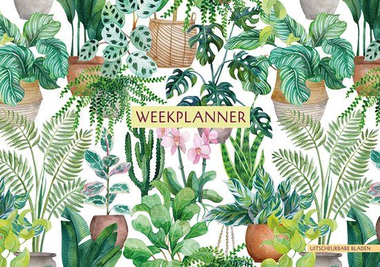 PaperStore Weekplanner - Urban Jungle