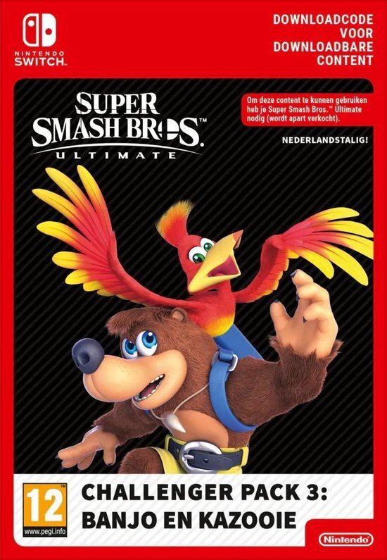 Nintendo super smash bros ultimate - banjo kazooie challenger pack 3