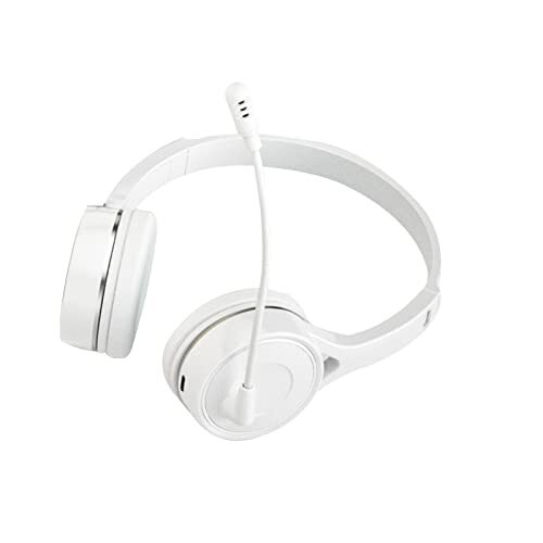 tinysiry Draadloze Hoofdtelefoon Nekband, Stereo Surround Draaibare Microfoon Head-mounted Oortelefoon, Geluidsisolerende Neckband Hoofdtelefoon B