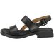 Camper Dana K201486 damessandalen met 2 bandjes, Noir 005, 42 EU