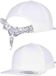 Flexfit Bandana Tie Snapback wht/wht one size Snapback Pet - Mondkapje - Wit