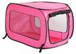 Beatrice Home Fashions Draagbaar, inklapbaar, pop-up kennel reizen kat en hond krat, 82,5 cm L x 49,5 cm B x 49,5 cm H, fuchsia